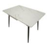 Tavolo Da Pranzo Allungabile Matt cm 120x80x75 (aperto cm 155x80x75)