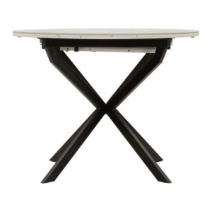 Tavolo Da Pranzo Allungabile Martin cm ø 100x78 (aperto cm 140x100x78)