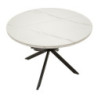 Tavolo Da Pranzo Allungabile Martin cm ø 100x78 (aperto cm 140x100x78)