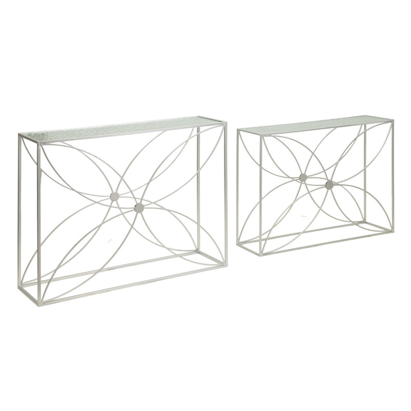 Consolle Paradise Coppia cm 100x30x78-90x25x72