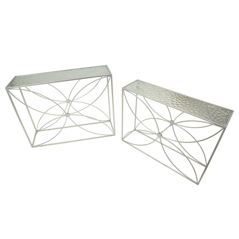 Consolle Paradise Coppia cm 100x30x78-90x25x72