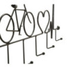 Apporta Abiti Da Muro Bicicletta Nero cm 59x3,2x26,5