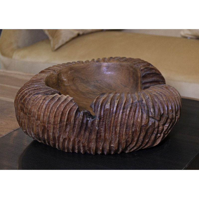 Set Tasche Garit In Teak Ric. cm 37x40x16 (pezzi Unici - Non Ripiani In Serie)