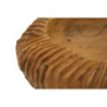Set Tasche Garit In Teak Riciclato cm ø 32x11 (pezzi Unici - Non Ripiani In Serie)