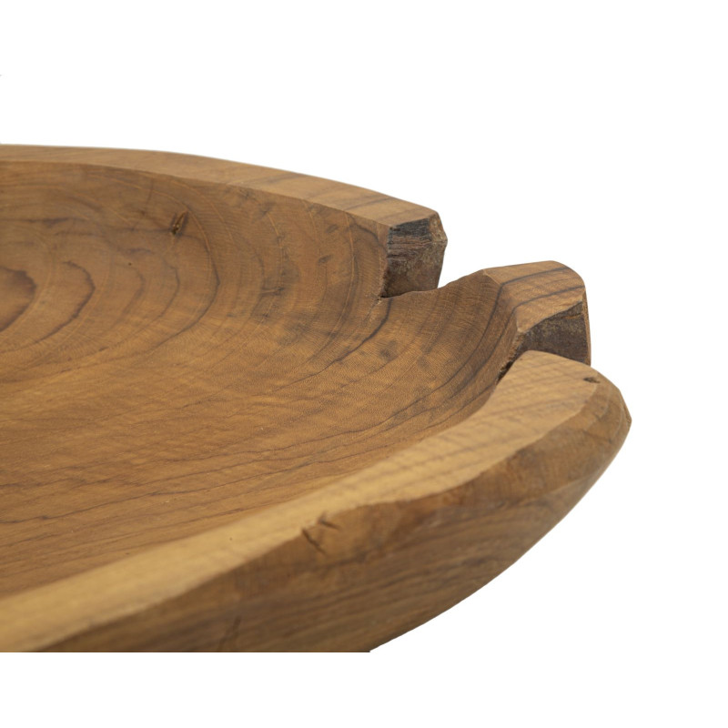 Set Tasche Tipisan In Teak Ric. cm 43x38x7 (pezzi Unici - Non Ripiani In Serie)