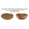 Set Tasche Tipisan In Teak Ric. cm 43x38x7 (pezzi Unici - Non Ripiani In Serie)