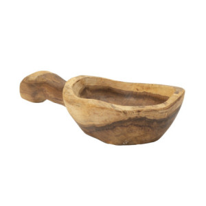 Set Tasche Spoon In Teak Ric. cm 36x16x8 (pezzi Unici - Non Ripiani In Serie)