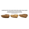 Set Tasche Kiha In Teak Ric. cm 27x29x4 (pezzi Unici - Non Ripiani In Serie)