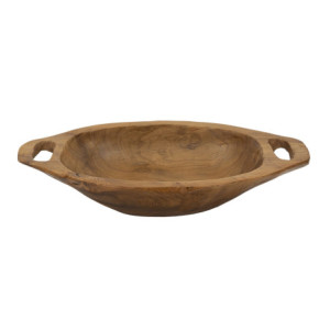 Set Tasche Wan In Teak Riciclato cm 37x26,5x7 (pezzi Unici - Non Ripiani In Serie)