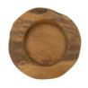 Set Tasche Erusi In Teak Ric. cm ø 20x6 (pezzi Unici - Non Ripiani In Serie)