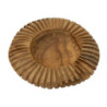 Set Tasche Geris In Teak Riciclato cm ø 35x7 (pezzi Unici - Non Ripiani In Serie)