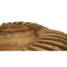 Set Tasche Geris In Teak Riciclato cm ø 35x7 (pezzi Unici - Non Ripiani In Serie)