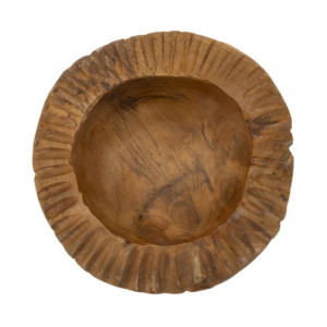 Zoom Set Tasche Geris In Teak Ric. cm ø 19x8 (pezzi Unici - Non Ripiani In Serie)