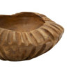 Set Tasche Geris In Teak Ric. cm ø 19x8 (pezzi Unici - Non Ripiani In Serie)