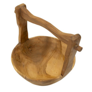 Zoom Set Tasche Timbo In Teak Riciclato cm 32x25x27 (pezzi Unici - Non Ripiani In Serie)