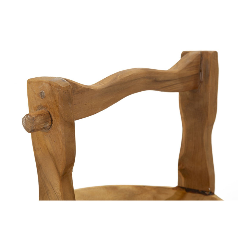 Set Tasche Timbo In Teak Riciclato cm 32x25x27 (pezzi Unici - Non Ripiani In Serie)