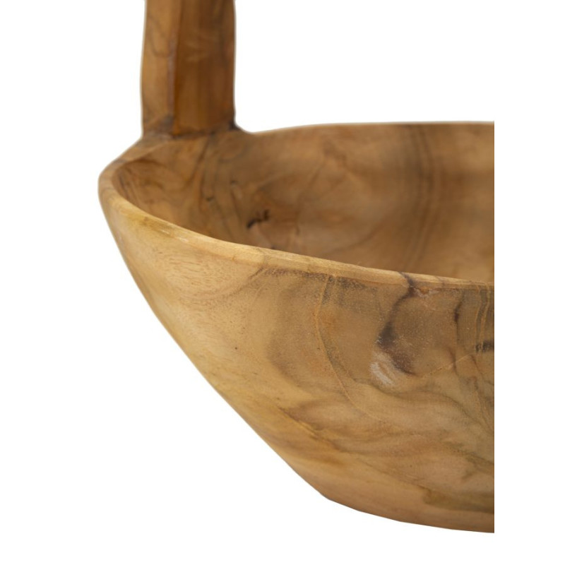 Set Tasche Timbo In Teak Riciclato cm 32x25x27 (pezzi Unici - Non Ripiani In Serie)