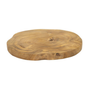 Set Tasche Pokon In Teak Ric. cm ø 24x2 (pezzi Unici - Non Ripiani In Serie)