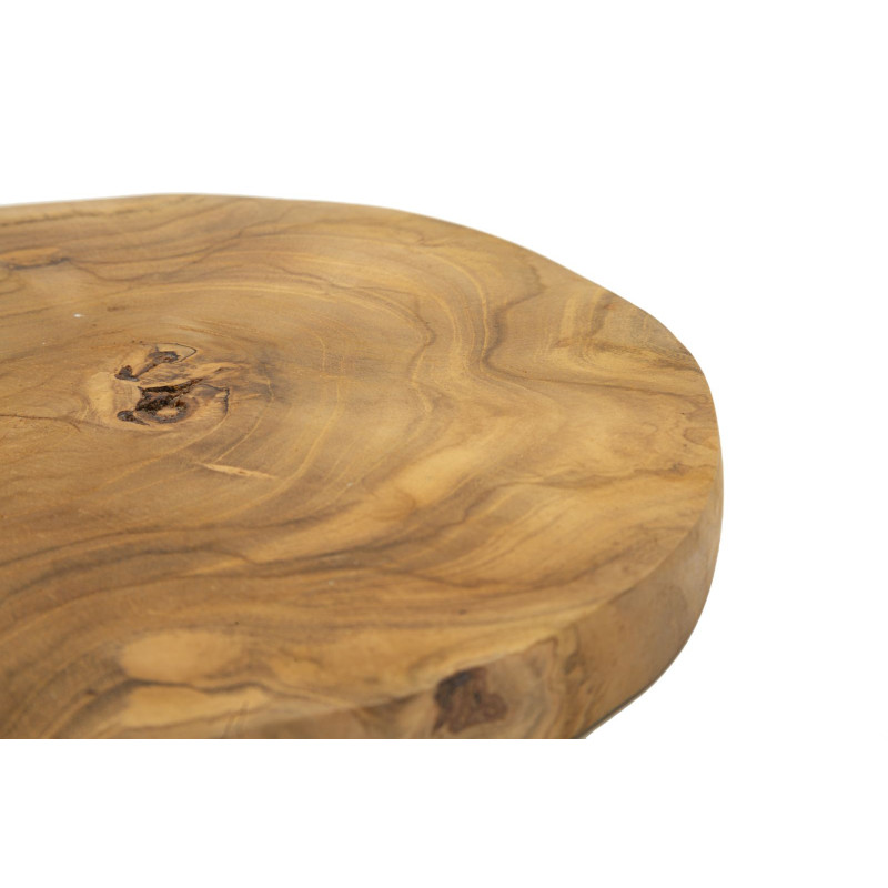 Set Tasche Pokon In Teak Ric. cm ø 24x2 (pezzi Unici - Non Ripiani In Serie)
