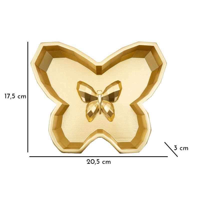 Set Tasche Butterfly cm 20,5x17,5x3