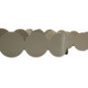 Set Tasche Saturno Rettangolare Tortora Coppia cm 40x16,5x4,5-29x12x4,5