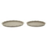Set Tasche Saturno Rot. Tortora Coppia cm ø 33x2-27,5x2