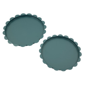 Zoom Set Tasche Saturno Rot. Ottanio Coppia cm ø 33x2-27,5x2