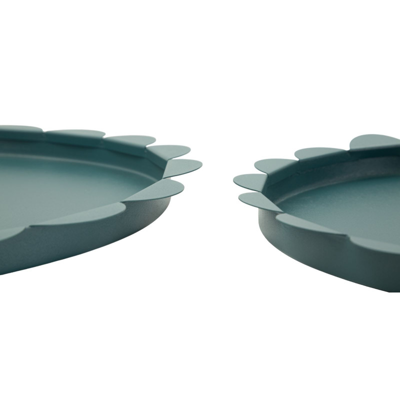 Set Tasche Saturno Rot. Ottanio Coppia cm ø 33x2-27,5x2
