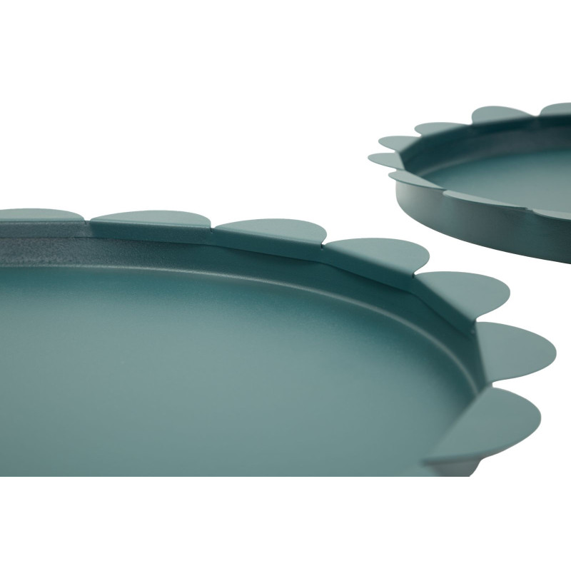Set Tasche Saturno Rot. Ottanio Coppia cm ø 33x2-27,5x2