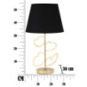 Lampadelle A Da Tavolo Glam Harts cm ø 30x54,5