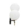 Lampadelle A Da Muro Darky Double cm 30x17x35