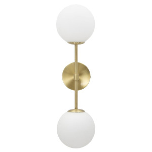 Lampadelle A Da Muro Glamy Doppia cm 15x21x55