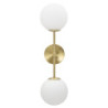 Lampadelle A Da Muro Glamy Doppia cm 15x21x55