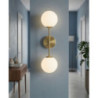 Lampadelle A Da Muro Glamy Doppia cm 15x21x55