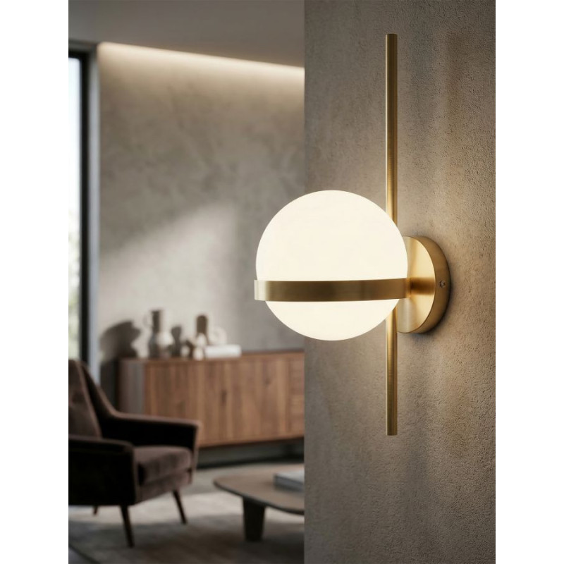 Lampadelle A Da Muro Glamy Circle cm 15x20x40