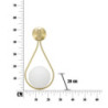 Lampadelle A Da Muro Glamy Drop cm 24x20x52