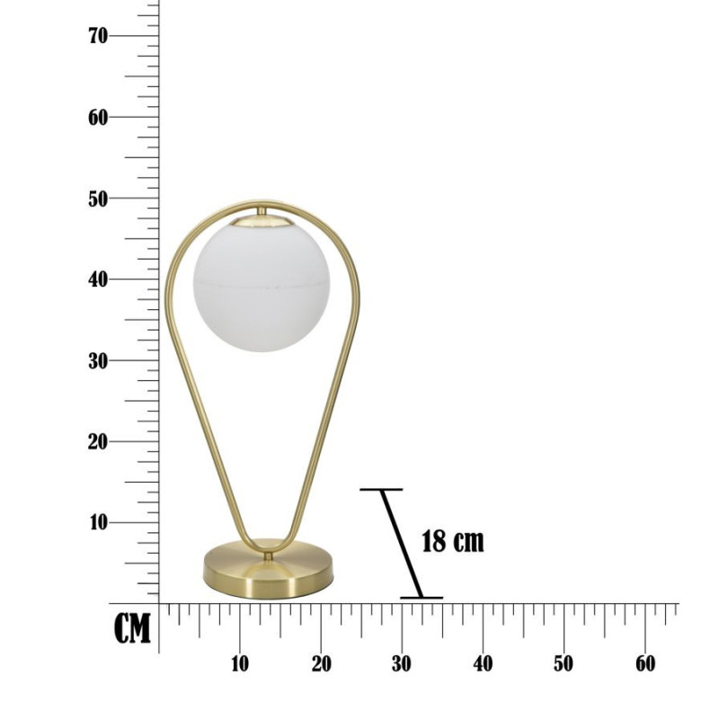 Lampadelle A Da Tavolo Glamy Drop cm 25x18x50