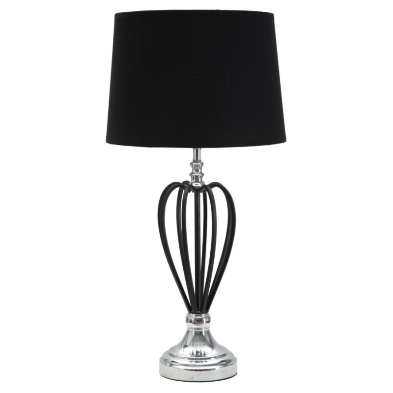 Lampadelle A Da Tavolo Darky Silver cm ø 28x56