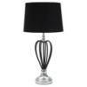 Lampadelle A Da Tavolo Darky Silver cm ø 28x56