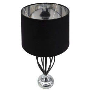 Zoom Lampadelle A Da Tavolo Darky Silver cm ø 28x56
