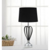 Lampadelle A Da Tavolo Darky Silver cm ø 28x56