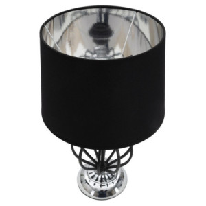 Zoom Lampadelle A Da Tavolo Darky Silver cm ø28x44,5