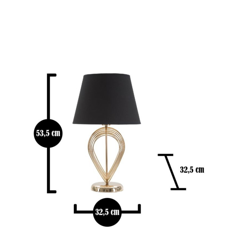Lampadelle A Da Tavolo Maxt cm ø 32,5x53,5