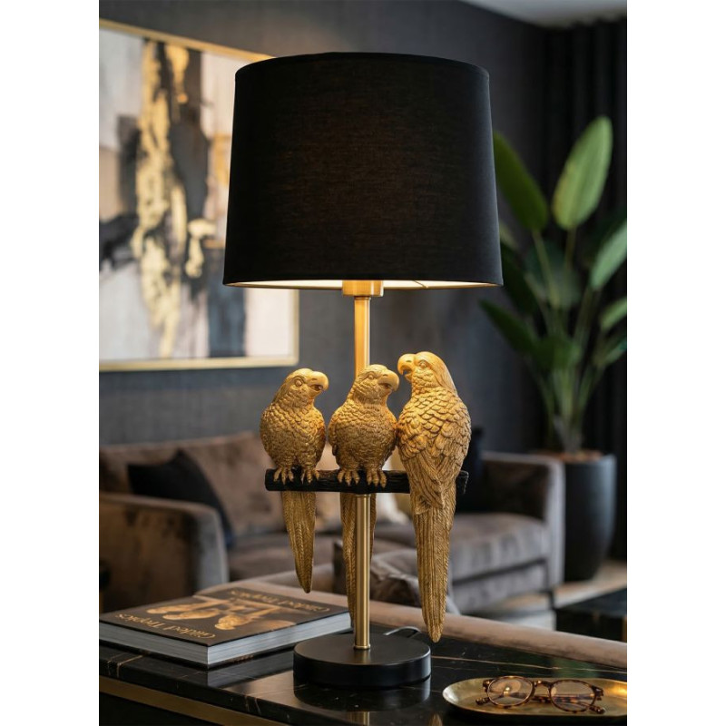 Lampadelle A Da Tavolo Pappagalli cm ø 30x62,5