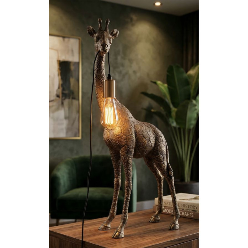 Lampadelle A Da Tavolo Giraffa cm 40x22x80