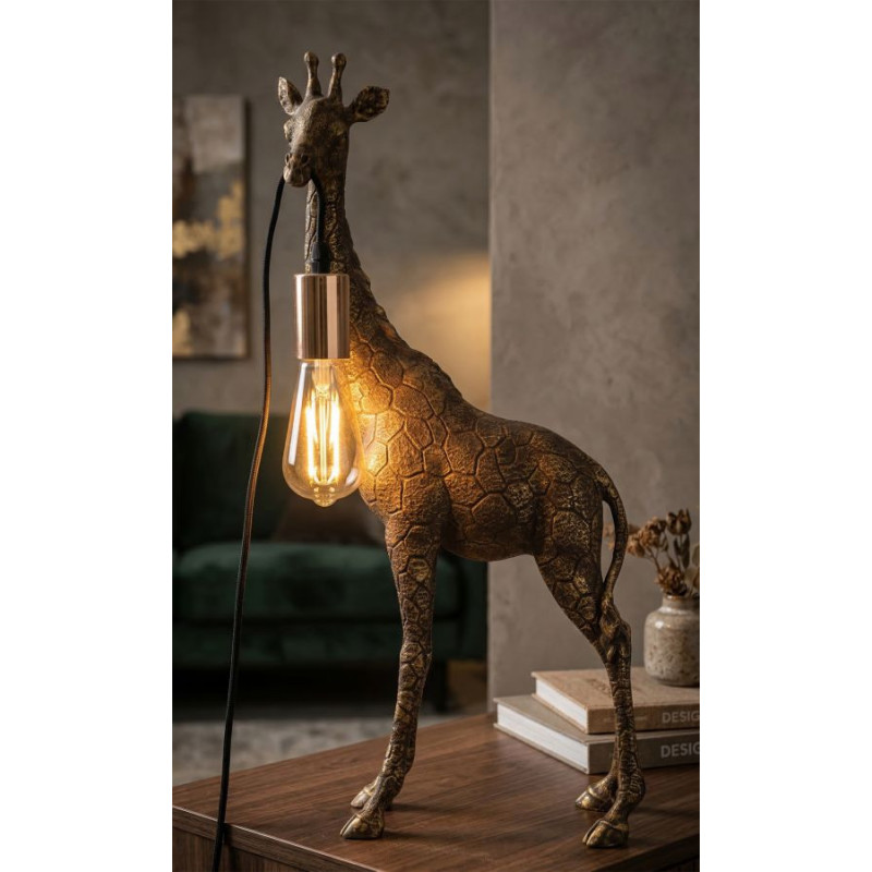 Lampadelle A Da Tavolo Giraffa cm 28x16x60