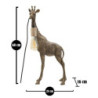 Lampadelle A Da Tavolo Giraffa cm 28x16x60
