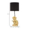 Lampadelle A Scimmia Seduta cm ø 20x51,5