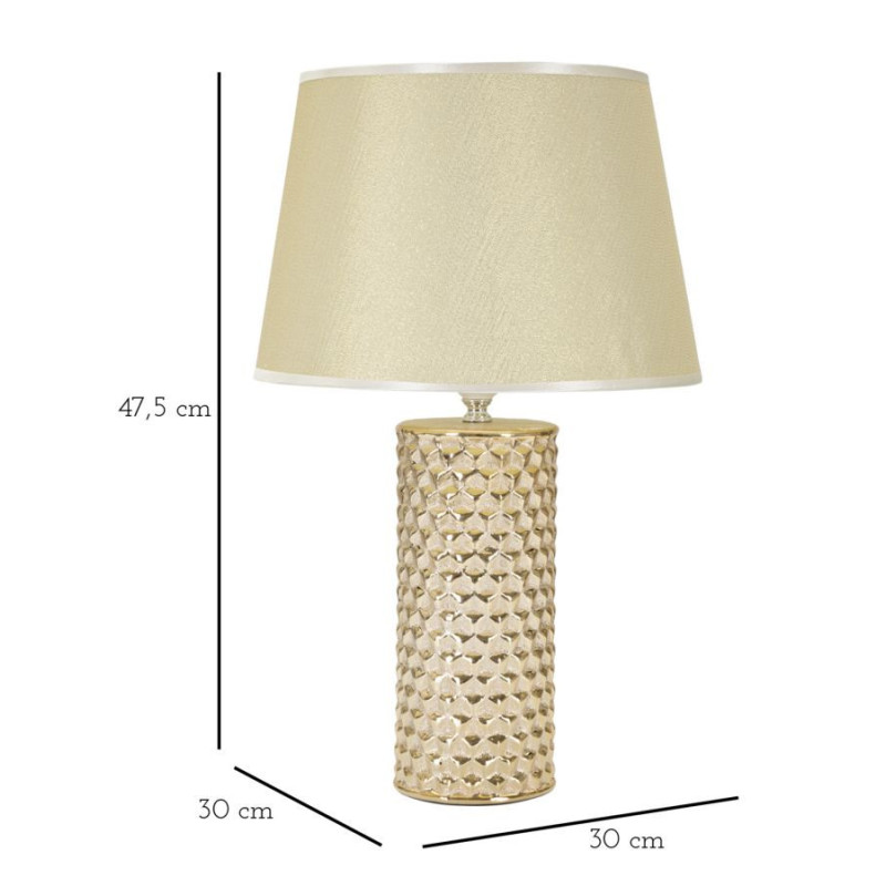 Lampadelle A Da Tavolo Glam Gold cm ø 30x47,5