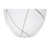Lampadelle A Da Tavolo Resina Lines cm ø 35x60